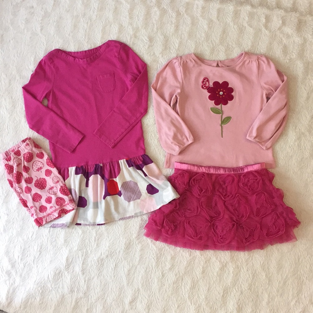 Girls 5T Pink Clothing Bundle! GUC!